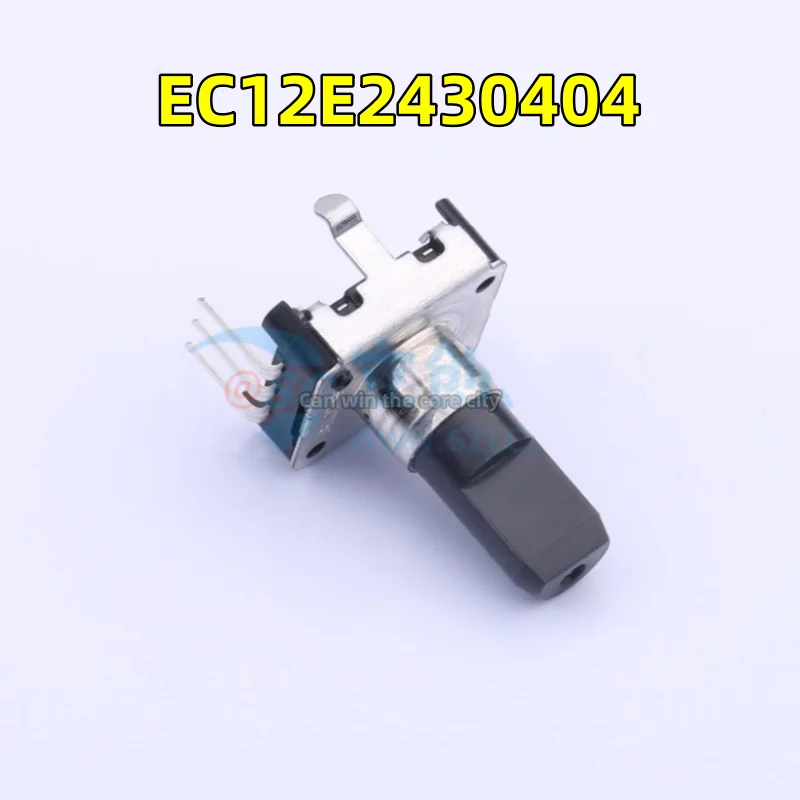 5 PCS / LOT new ALPS EC12E2430404 rotary encoder 24 pulse, without clip 15mm shaft length incremental photoelectric encoder pulse 100 360 400 600 ab two phase 12 24v rotary