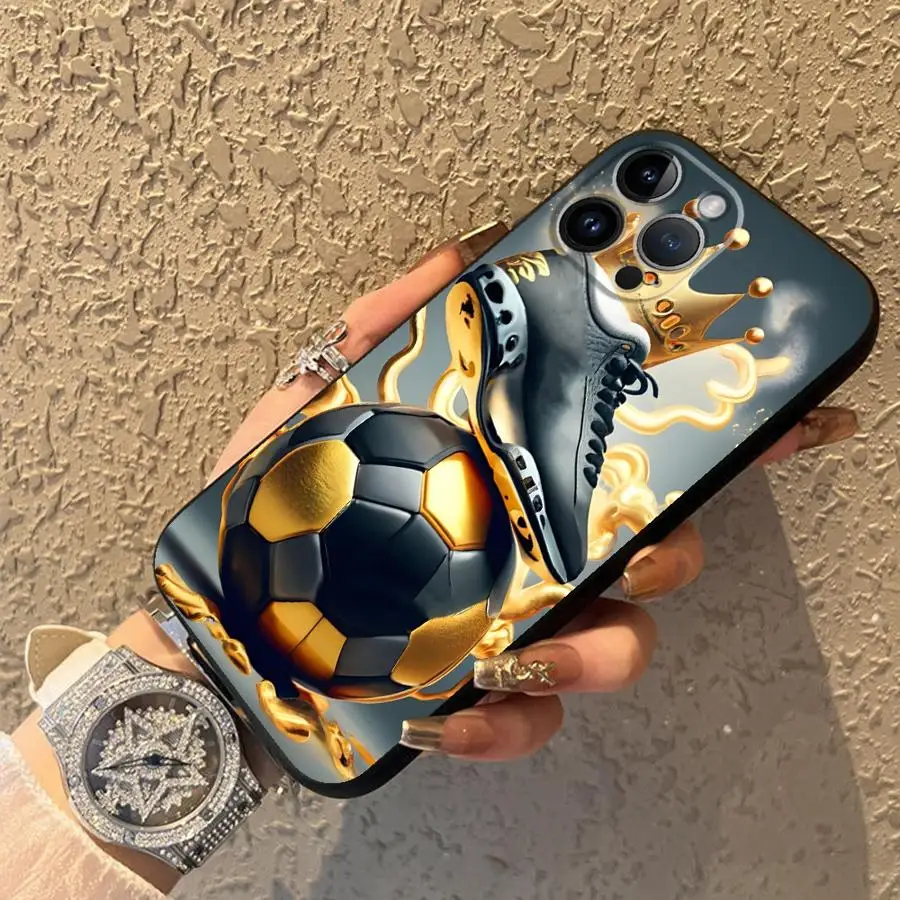 Football Crown Phone Case - Stylish Protective Cover