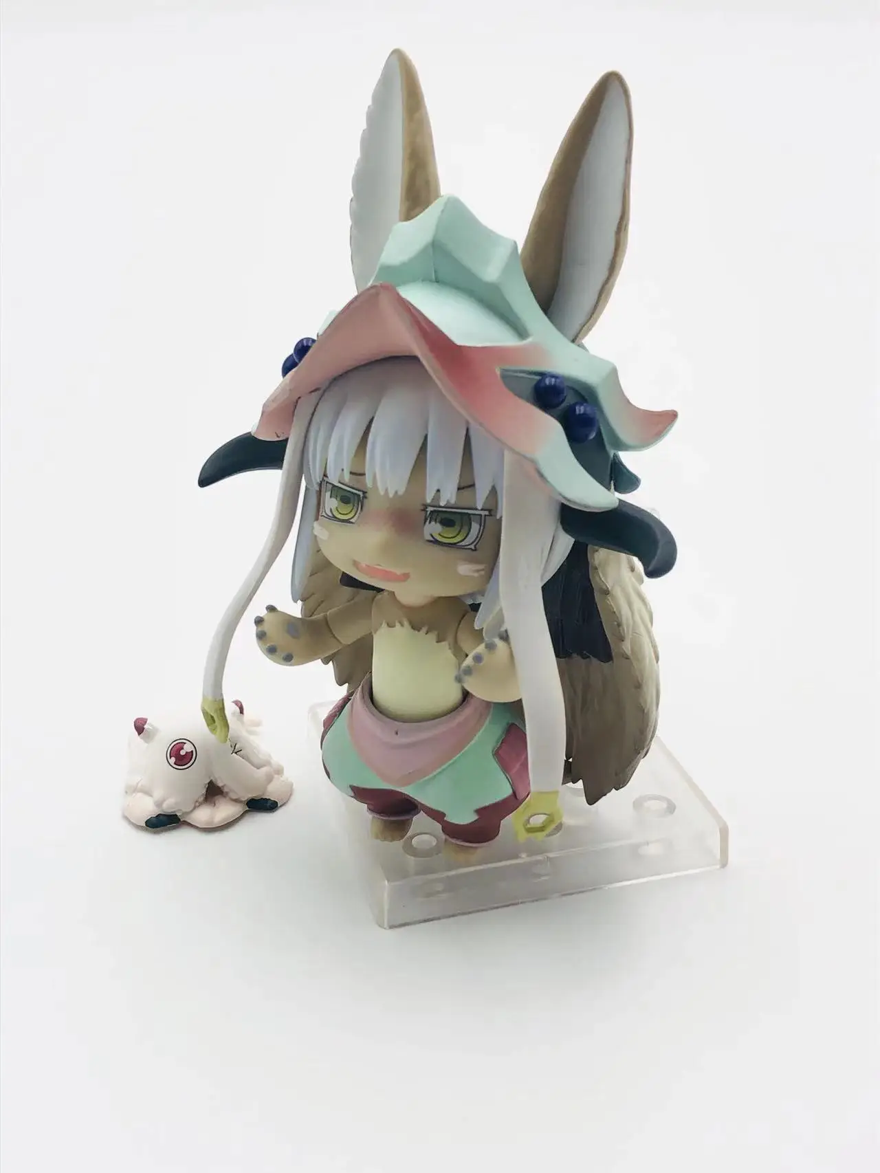 10cm Q Version Made In Abyss Anime Figure Nanachi Figma Pvc Action Figure  Japanese Cute Model Toys Collection Doll Gifts - Action Figures - AliExpress