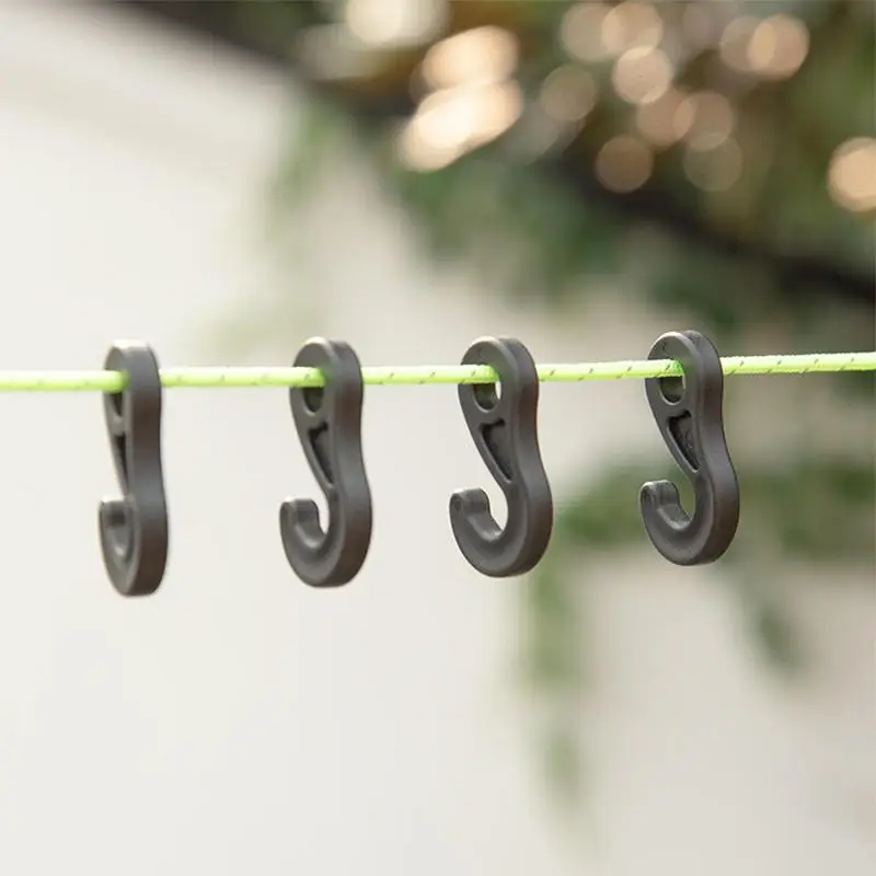 Camping Tent Accessories Tent Hooks 10pcs For Caravan Camper