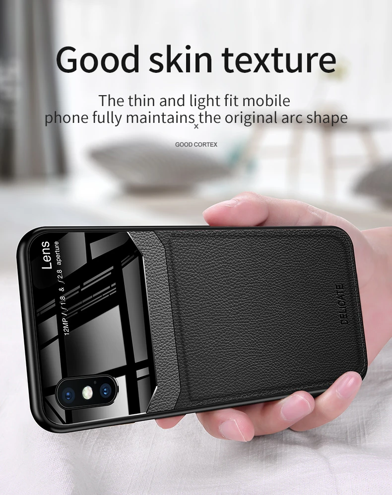 For iPhoneX Case YIYONG Luxury Silicone Frame PU Leather Cover For iPhone X XR XS Max 10 iPhoneXR iPhoneXS iPhone10 Phone Cases