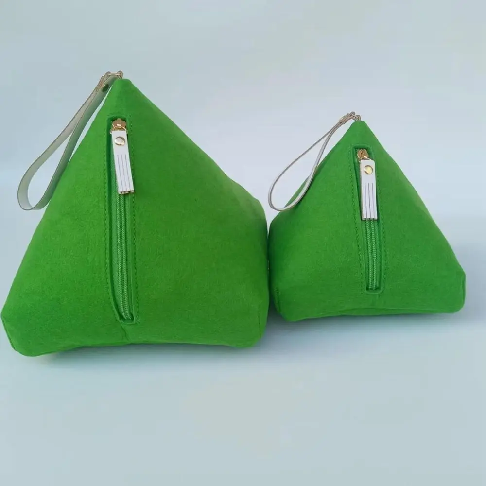 

Case Chinese Traditional Festival Dragon Boat Panda Zongzi Packaging Box Women Wallet Felt Bag Coin Purse Festival Gift Box