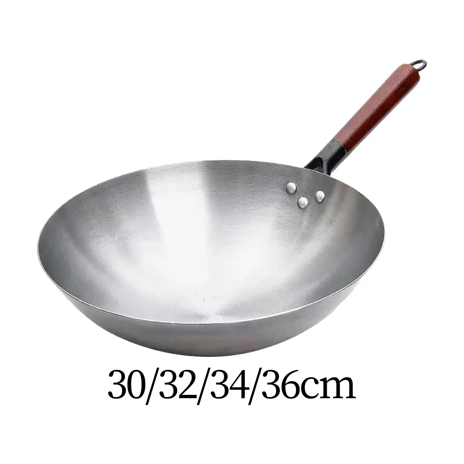 Frying Pan Lightweight Multifunctional Egg Pan Iron Household Portable Kitchen Saute Pan Wok Pan Non Stick Skillet Cooking Pan