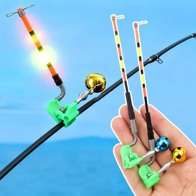 Waterproof LED Flash Fishing Bite Alarm with Compact Design