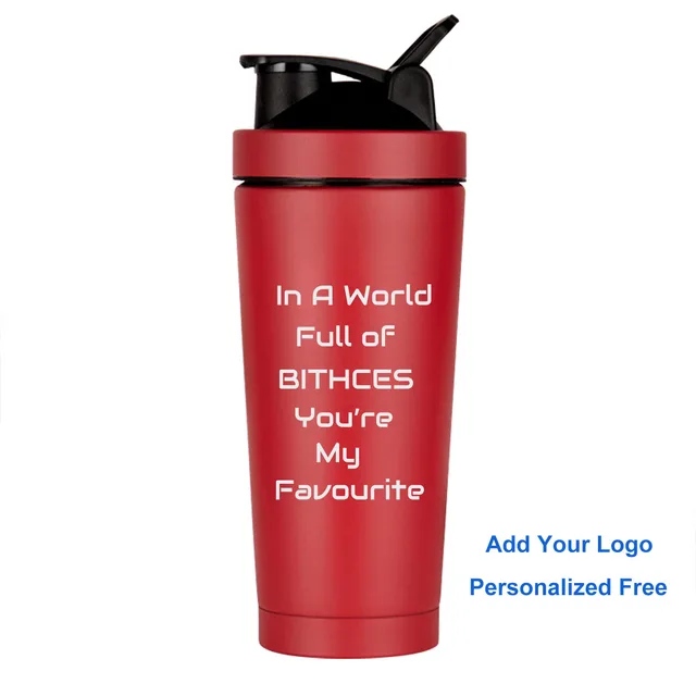 Custom Water Bottle Shaker for Protein 1