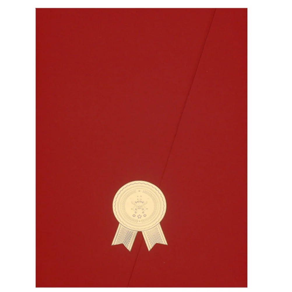 

Honor Certificate Shell Envelopes Paper Award Holder Book Case Cover Protector Staff Document