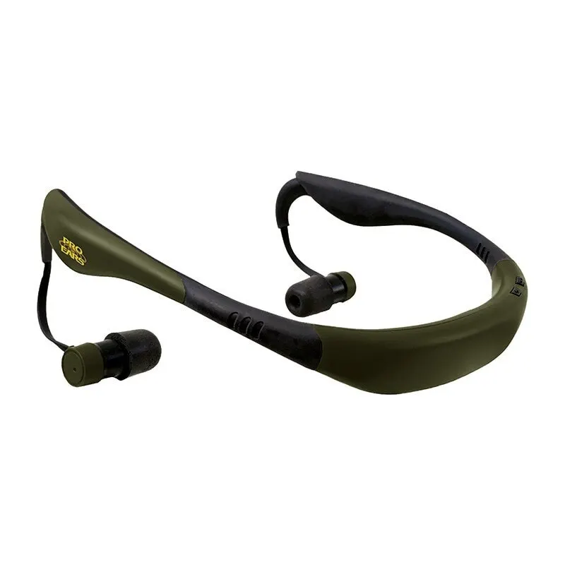 Активные беруши Pro Ears Stealth 28 NRR28dB стерео USB-зарядка индикатор заряда хакки-черные
