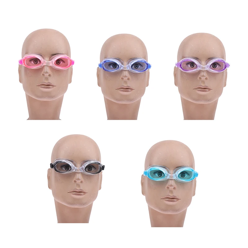 Waterproof Anti Fog Swimming Goggles UV Children Professional Colored Lenses Kids Eyewear Swimming Glasses Eyewear 2