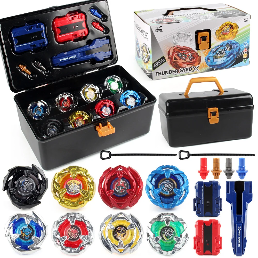 BX-01/02/03/04 BX00-01/02/03/04 Bey X Grip Launchers Tool Box Set Toys 8 PCS