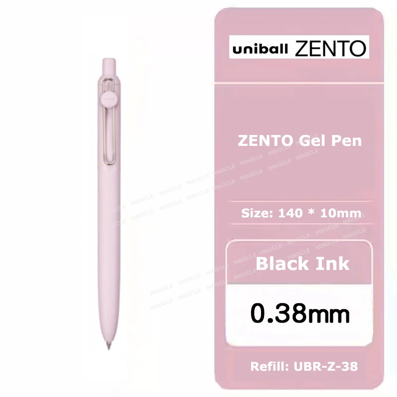 Eco-Friendly Water-Based Gel Pen with Stylish Barrel and Long-Lasting Grip