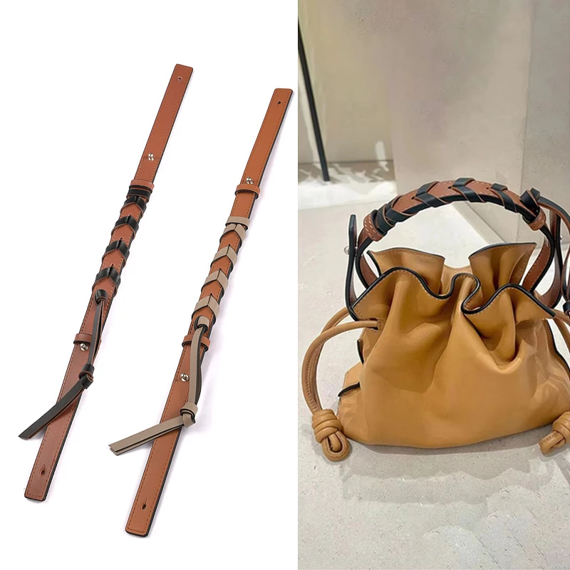 ショルダーバッグ・ポシェット Loewe Strap 100% Genuine Leather Bag Weave Strap for Loewe Shoulder