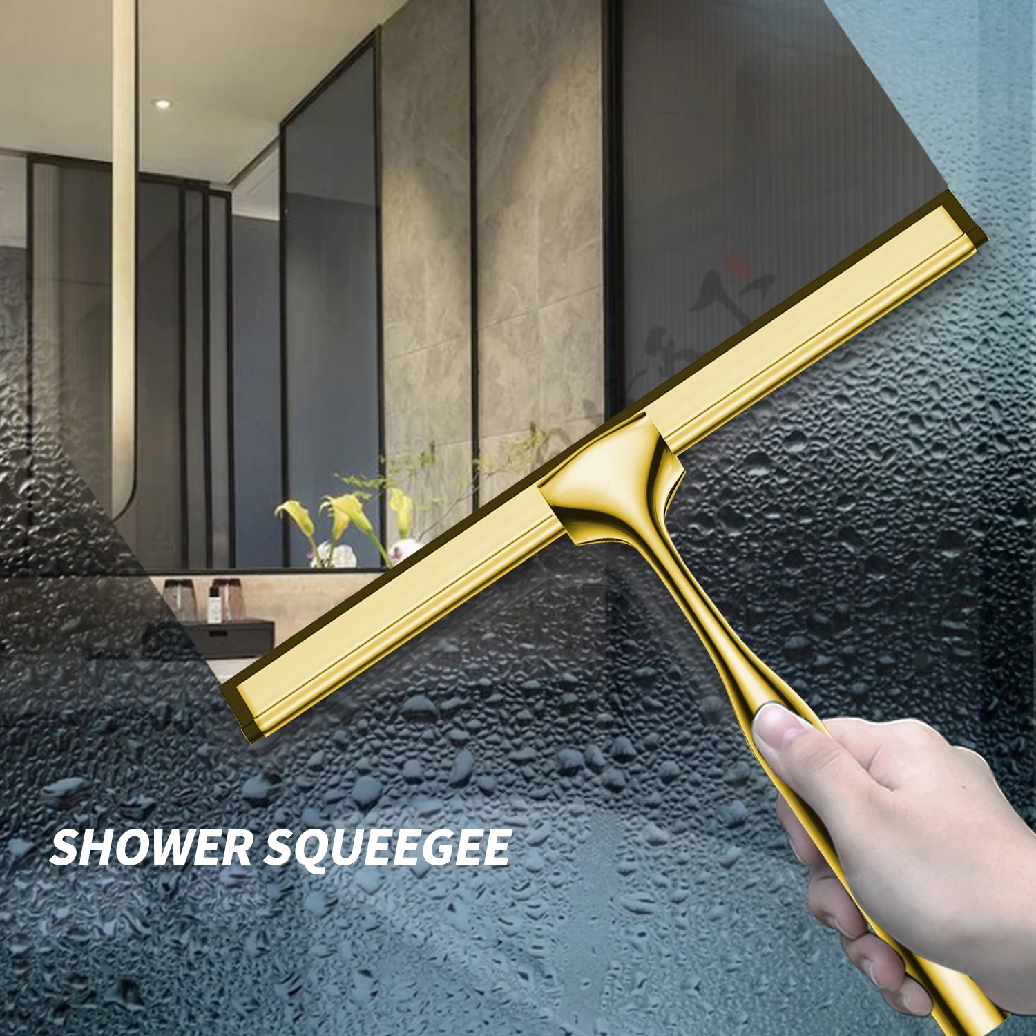 Window Cleaning Squeegee Cleaning Squeegee Shower Squeegee 10'' INCH Shower Squeegee
