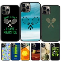Tennis Racket Tennis Ball Phone Case Cover For iPhone 15 16 11 13 14 Pro Max 12 mini Plus X XS Max XR Fundas 1