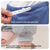 Elderly Incontinence Pants Washable Cotton Reusable Absorbent Leakproof Adult Diaper Shorts Urinary Care Underwear for Seniors 4