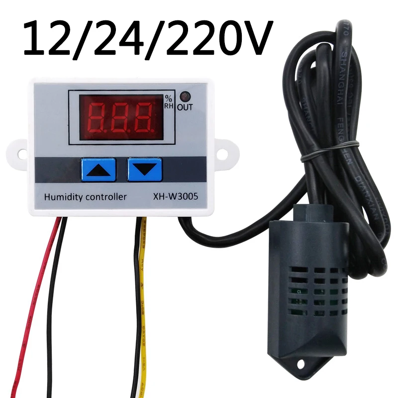 

Цифровой фоторегулятор температуры 10A 12V 24V 220V для инкубатора, охлаждающий нагревательный переключатель, термостат NTC датчик