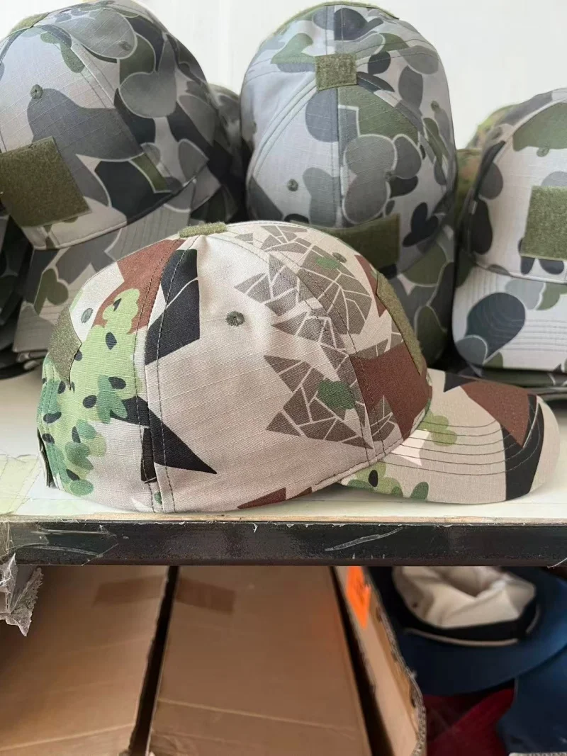 세르비아 위장 야구 모자 남성용 야외 모자