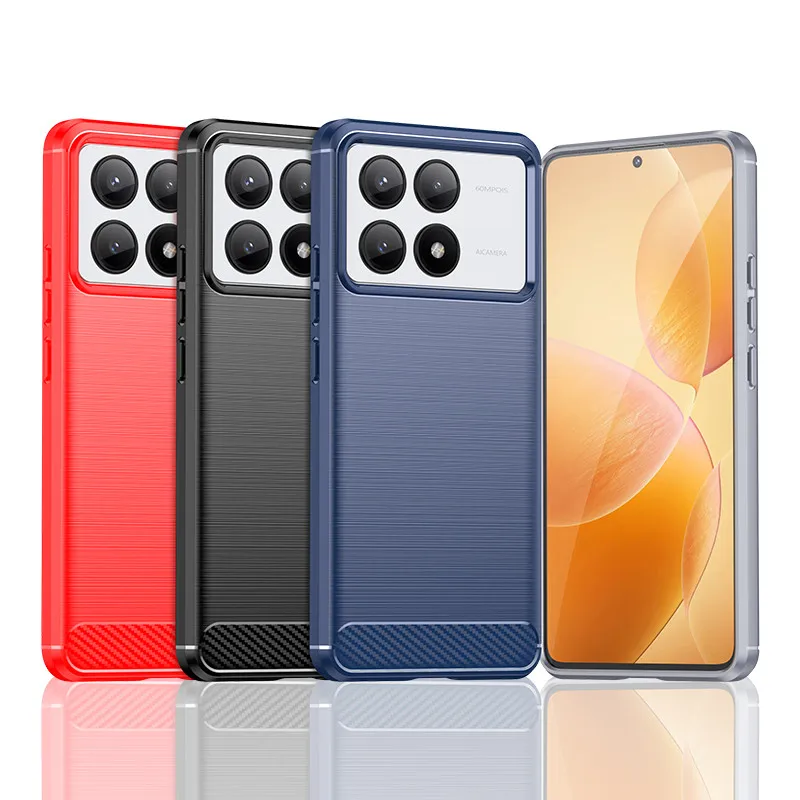 Per Xiaomi Poco X6 Pro Case Poco X6 C65 F5 Cover Soft Tpu Bumper Shield Custodie Protettive Per Telefono Per Xiaomi Poco X6 Pro Funda