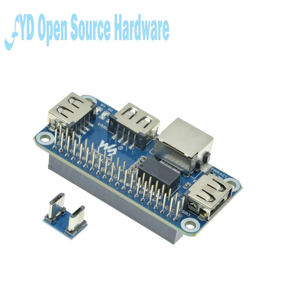 Splitter Hub Usb Per Porta Di Rete Rj45 Da Usb A Ethernet Per Raspberry Pi 3 4B/Zero W