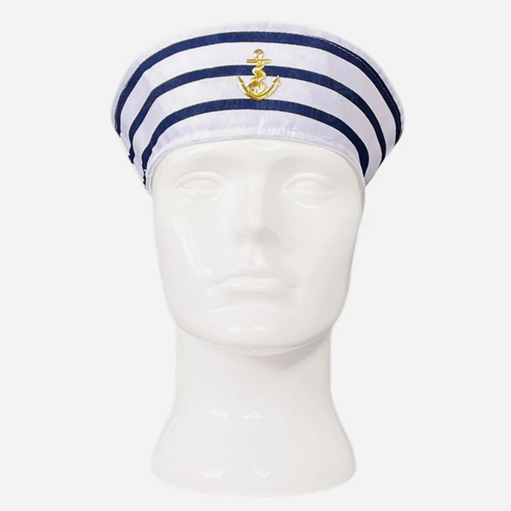 

Sailor Hat Hats Women Captain Captains for Polyester (polyester Fiber) Stage Performance Boat
