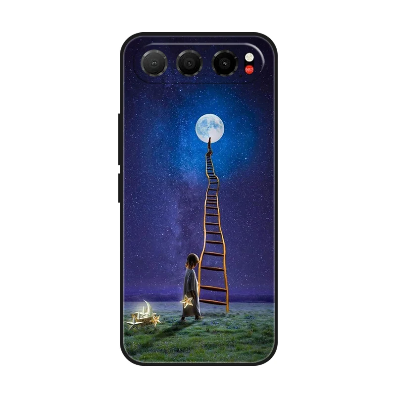 ZTE Nubia Air Stylish Black Matte Soft TPU Phone Case - Slim, Fashionable, and Protective
