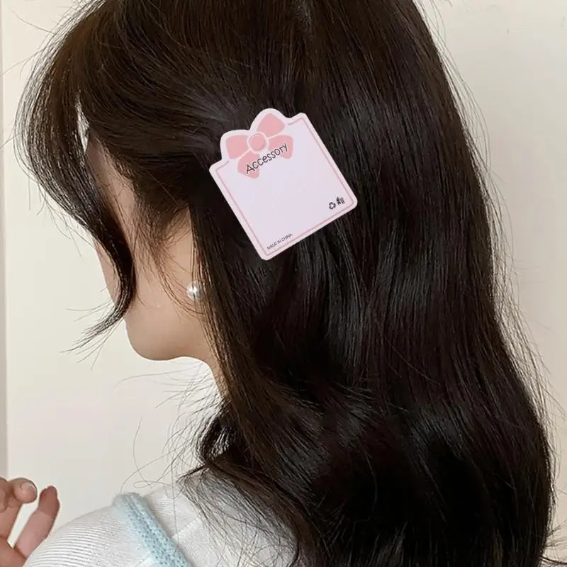 머리 장식 관리용 머리핀 디스플레이 카드지 간편한 분류