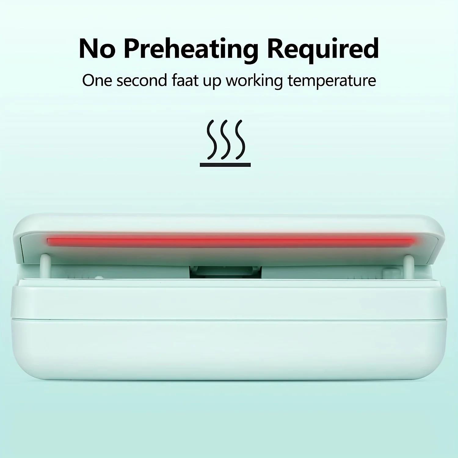 Portable Mini Chip Bag Sealer - Handheld Food Vacuum Sealer for Plastic Bags with Resealer and Opener - Kitchen Gadget 3