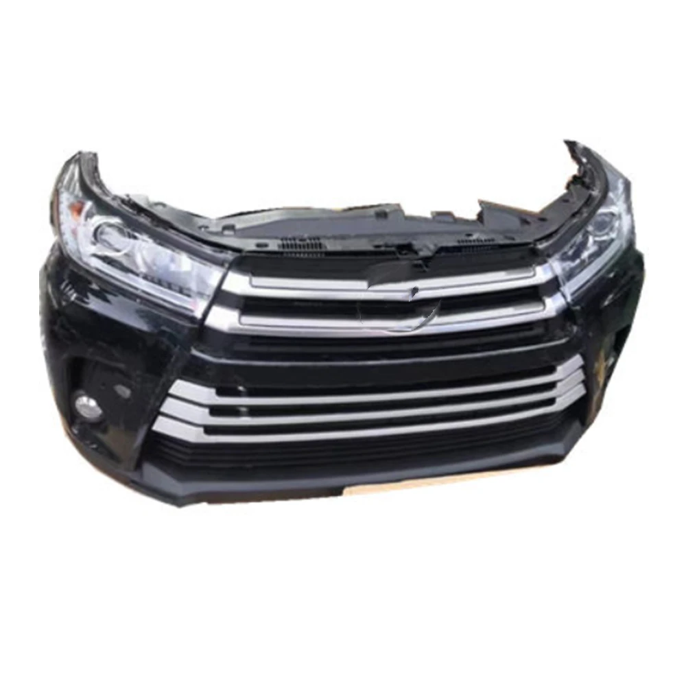 

For Toyota Highlander 2.0T complete front bumper assembly 2.5 Nose 2.7 front face