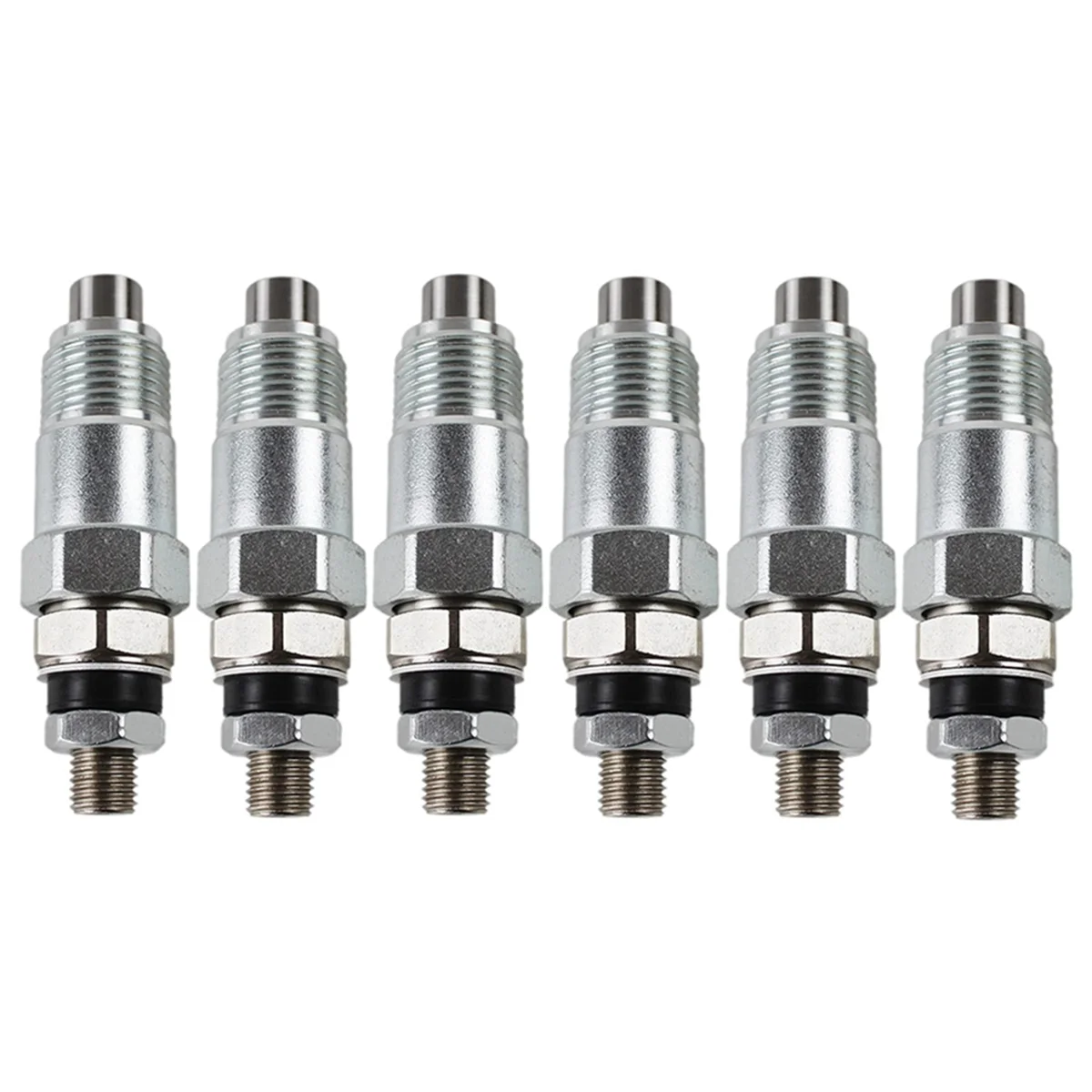 

6pcs Fuel Injectors 093500-1810 23600-48011 093500-1800 23600-56011 for Toyota 2B/B 2J/2H Engine