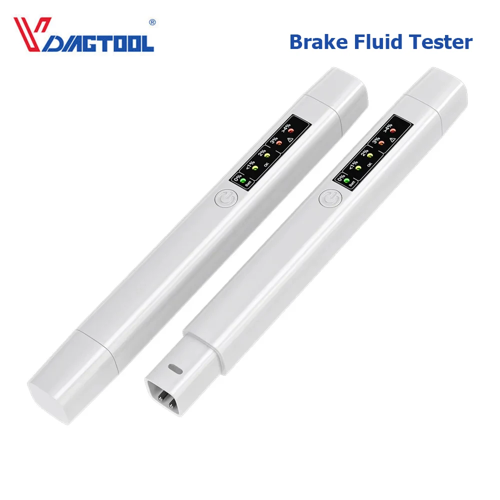 Universal Brake Fluid Tester With 5 LED Indicator Accurate Liquid Detector for DOT3/DOT4/DOT5 Car Accesories Fast Shipping