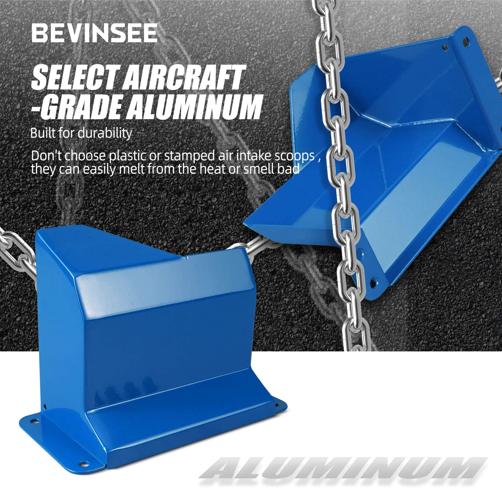 BEVINSEE 공기 흡입 스쿠프, BMW F30 F21 F20 F80 M3 F32 328i 335i 340i 435i 440i N20 N55 B48 B58 용