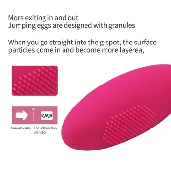 Wireless Remote Control Wearable Vibrating Egg Sex Toy for Women G-Spot Stimulating Vibrator Vaginal Massage Ball Erotic Product 4