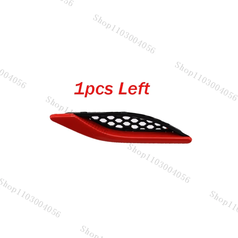 For Maserati Ghibli 2014 2015-Front Door Fender Grille Leaf Plate Air Outlet Decoration Cover Strip