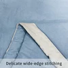 2024 new Japanese polyester cotton quilted summer quilt skin-friendly washable light luxury style solid color lightweight 5