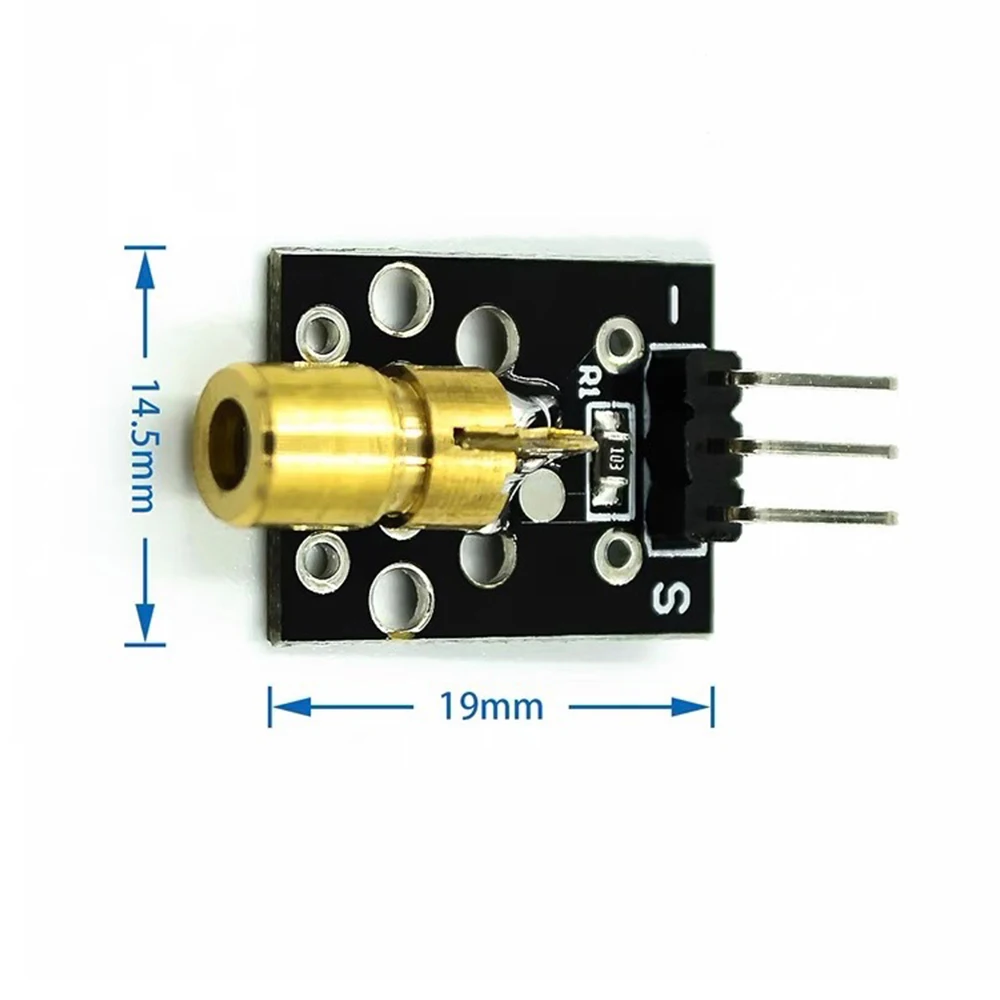 10pcs-100pcs 5V KY-008 650nm Laser Head Sensor Module Laser Tube Laser Module