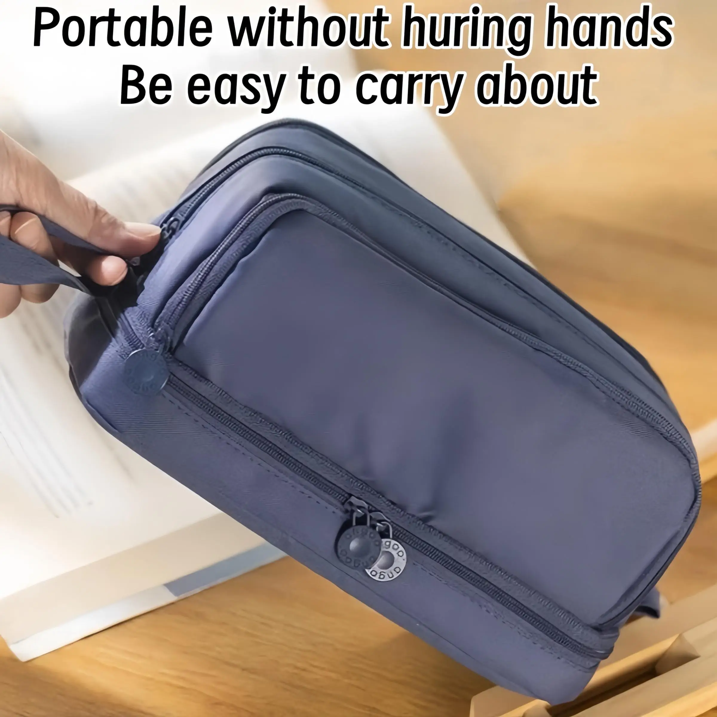 Pencil case Large capacity stationery case durable oxford cloth pencil case portable organizer for school office and university supplies