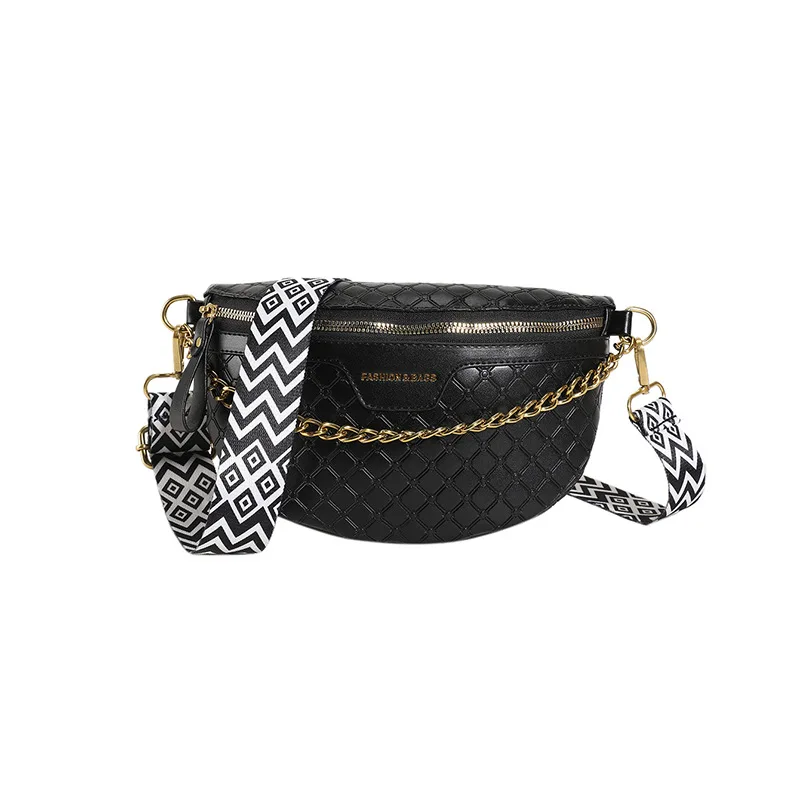 

Дамские сумочки, модные стеганые Женские поясные сумки с ромбовидным узором, сумки через плечо из искусственной кожи, дорожная нагрудная сумка с маленьким кошельком