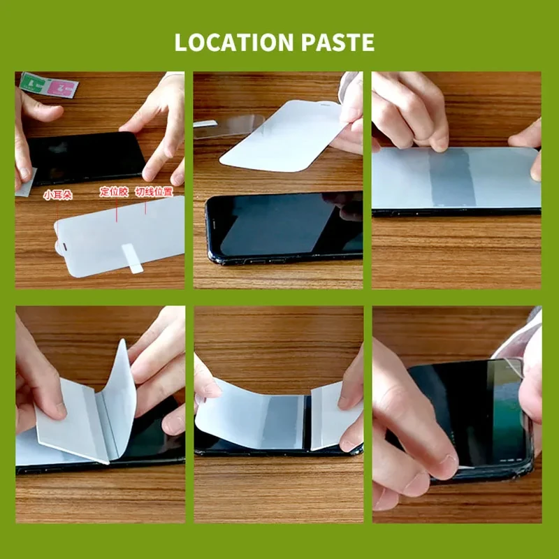 Hydrogel Triple-Layer Protective Screen and Body Film