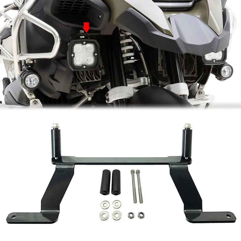 

For BMW R1200GS R1200 GS R 1200 GS LC ADV 2014-2019 2017 2018 Motorcycle Fog Lights Brackets LED Lights Bracket Auxiliary Lights