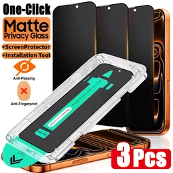 Matte Privacy Screen Protector with Dust - Free Installation and Anti - Spy Glass - 1 Piece (For iPhone Air)