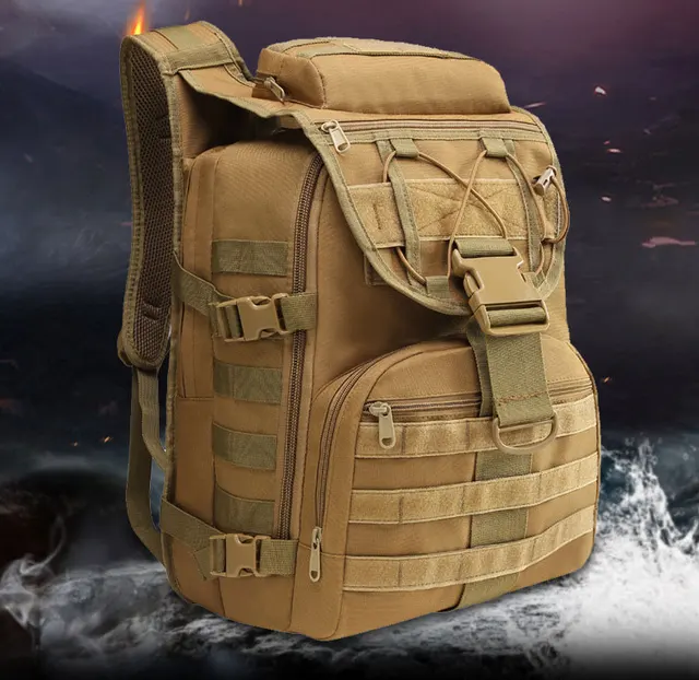 Mochila militar, mochila táctica Molle, mochila de viaje para