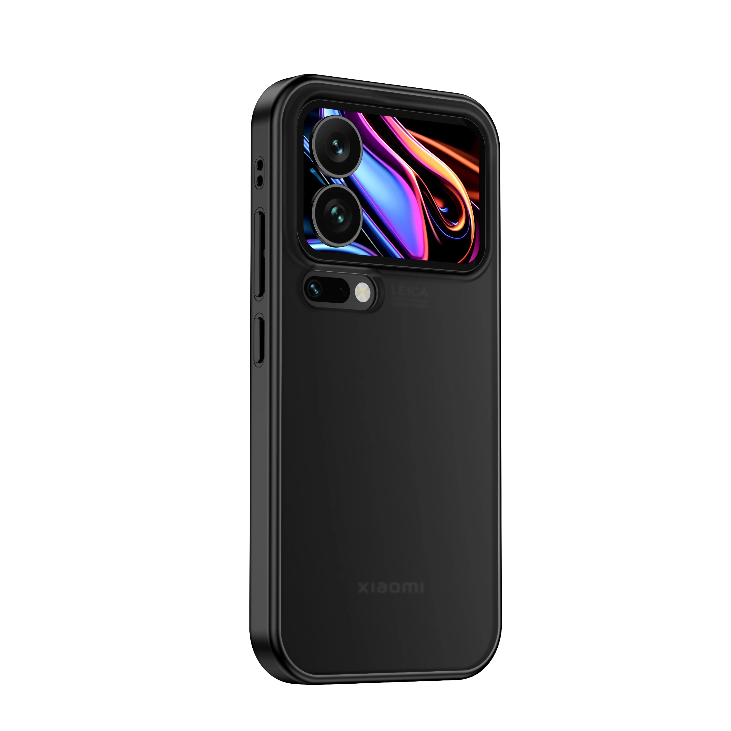 Matte & Clear Magnetic Wireless Charging Armor Case - Military Shockproof Back Cover