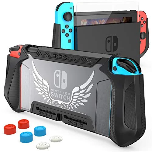 Heystop Nintendo Switch Case With Screen Protector, Nintendo Switch Tpu Heavy Duty Cover Case - Cases - AliExpress