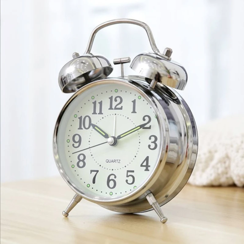 

Retro Little Alarm Clock Large Z Volume Bedroom Alarm Watch Desktop Clock Small Decoration Alarm Sound Oversized
