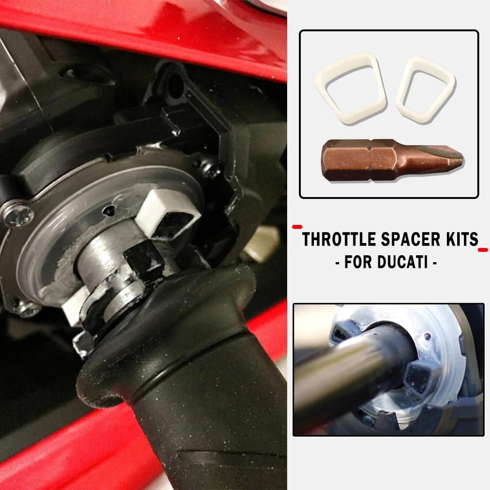 forDucatiThrottleSpacersDesertXPanigaleMonsterXDiavel