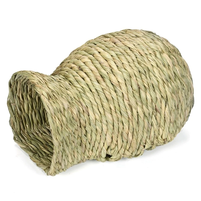 

Bunny Grass House Chew Toy Large Nest Teething Toy for Guinea-Pigs Gerbils