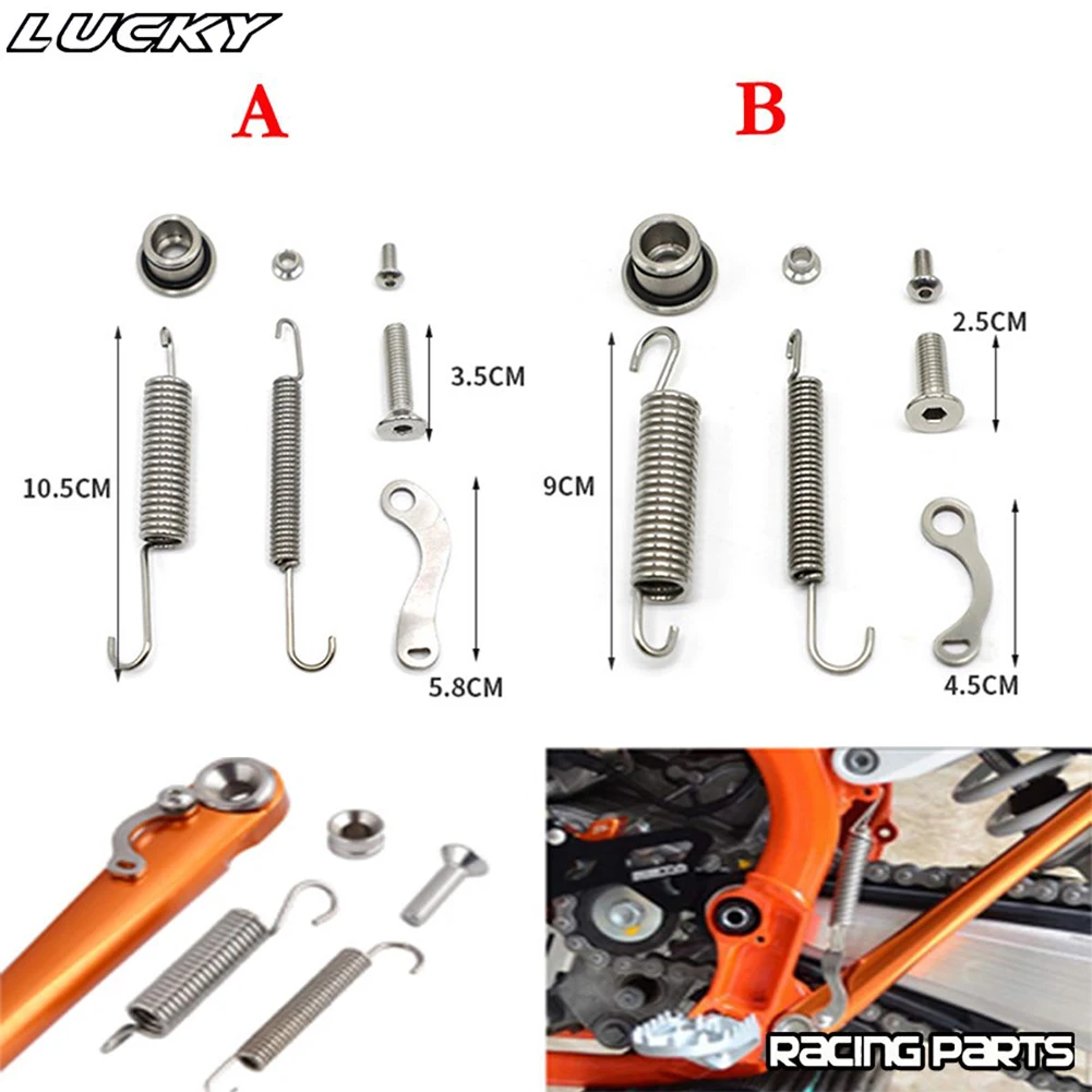Kickstand Side Stand Spring Bolts Kit For KTM EXC EXCF XC XCF XCW