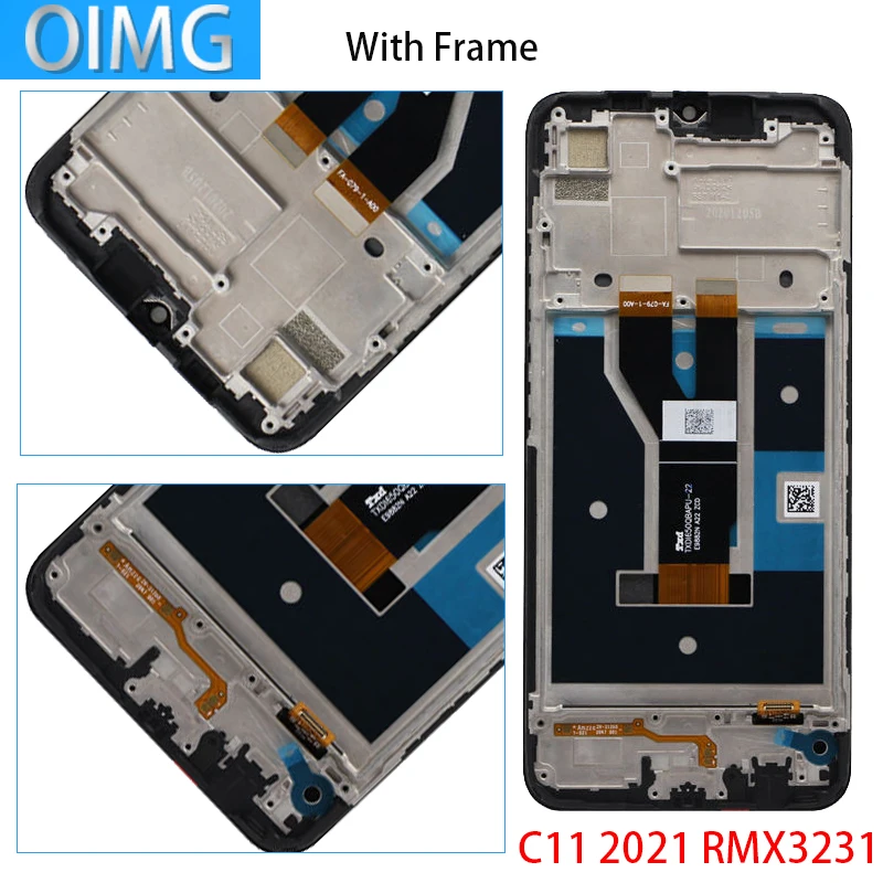OPPO Realme C11 2021  LCD ÷,  ġ ũ г Ÿ ü ǰ, RMX2185 RMX3231