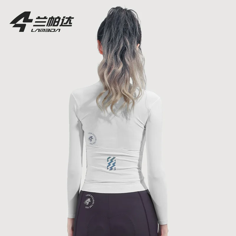 Cycling Jersey Women Long-sleeved UV-proof Spring Summer Road Bike Biking Top Shirts Femal Slim Fit MTB