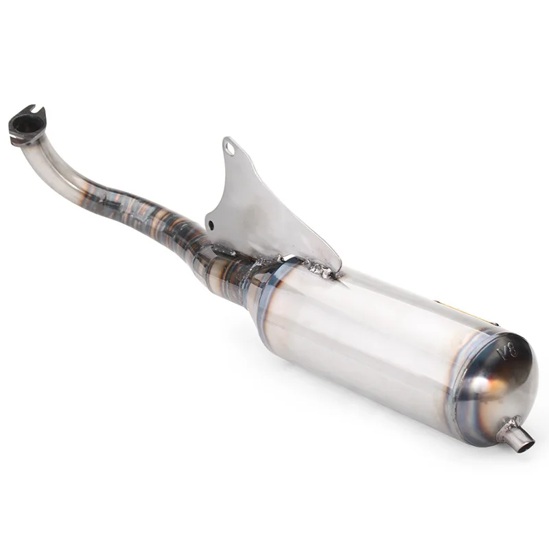 SuitableforYamahamodelJOGV8exhaustpipestainlesssteel