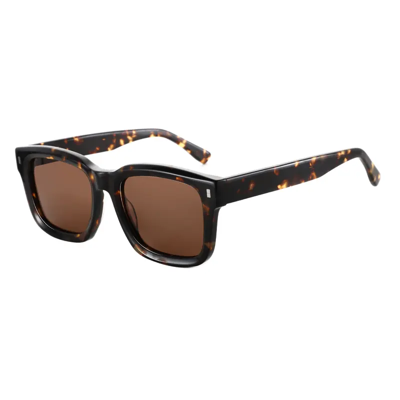 ZENOTTIC 2026 Trend Square Polarized Sunglasses Handmade Acetate Sun Glasses Fashion Patchwork Shades ZS6240 - Image 8